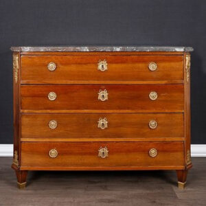 Commode en Acajou de Style Louis XVI - Galerie La Tour Camoufle