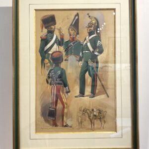 Aquarelle d'Edmond Lajoux  - Galerie l'Espadon