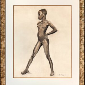 Arthur DUPAGNE - "Jeune Mangbetu" - Galerie Paris Manaus