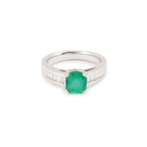 Bague Emeraude Colombie - Les Pierres de Julie