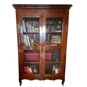 Bibliothèque en acajou de Cuba - Galerie La Tour Camoufle
