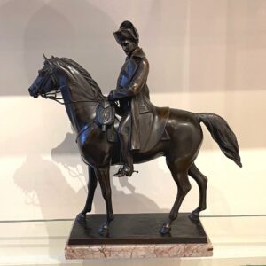 Bronze de Napoléon à Cheval à Iena - Galerie l'Espadon