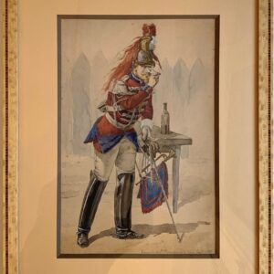 Trompette des cuirassiers de la garde - Galerie l'Espadon
