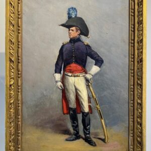 Officier de cavalerie par Horace Vernet  - Galerie l'Espadon