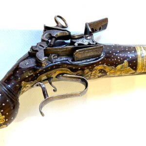 Pistolet napolitain à la "miquelet" - Galerie l'Espadon