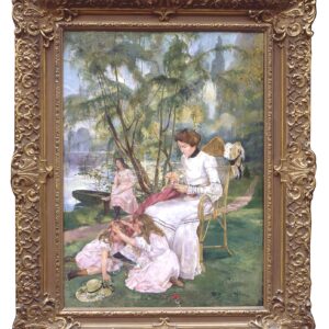 Jeux d'enfants au Parc, Joseph Dierickx, 1903