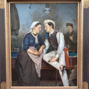 Scene Galante dans un Café - Rigot