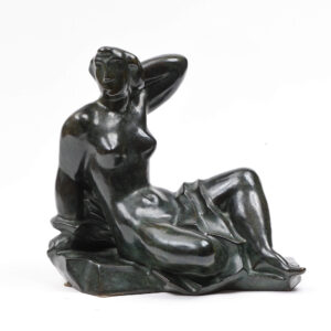 Arno Breker - jeunne femme assise - Galerie Paris Manaus